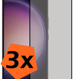 Nomfy Nomfy Samsung Galaxy S23 Screenprotector Glas Privacy - 3 PACK