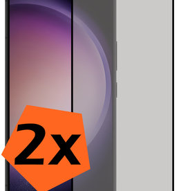 Nomfy Nomfy Samsung Galaxy S23 Plus Screenprotector Glas Privacy - 2 PACK