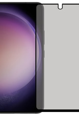 Nomfy Screenprotector Geschikt voor Samsung S23 Plus Screenprotector Privacy Bescherm Glas - Screenprotector Geschikt voor Samsung Galaxy S23 Plus Privacy Screenprotector Tempered Glass - 2 PACK