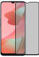 NoXx Screenprotector Geschikt voor OPPO A16 Screenprotector Privacy Tempered Glass Gehard Glas Display Cover
