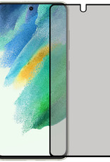 BASEY. Screenprotector Geschikt voor Samsung S21 FE Screenprotector Privacy Beschermglas - Screenprotector Geschikt voor Samsung Galaxy S21 FE Screen Protector Full Screen Privacy