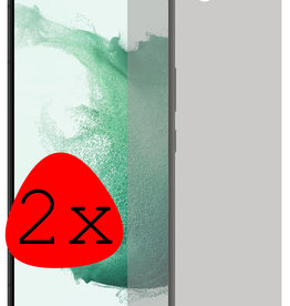BASEY. Samsung Galaxy S22 Plus Screenprotector Glas Privacy - 2 PACK