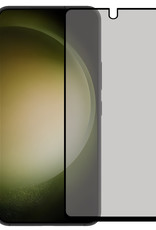 BASEY. Screenprotector Geschikt voor Samsung S23 Screenprotector Privacy Beschermglas - Screenprotector Geschikt voor Samsung Galaxy S23 Screen Protector Full Screen Privacy