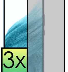 NoXx NoXx Samsung Galaxy A53 Screenprotector Glas Privacy - 3 PACK