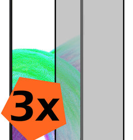 Nomfy Nomfy Samsung Galaxy A33 Screenprotector Glas Privacy - 3 PACK