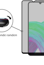 Nomfy Screenprotector Geschikt voor Samsung A33 Screenprotector Privacy Bescherm Glas - Screenprotector Geschikt voor Samsung Galaxy A33 Privacy Screenprotector Tempered Glass - 3 PACK