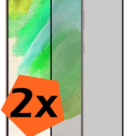 Nomfy Nomfy Samsung Galaxy S21FE Screenprotector Glas Privacy - 2 PACK