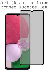 BASEY. Screenprotector Geschikt voor Samsung A13 5G Screenprotector Privacy Beschermglas - Screenprotector Geschikt voor Samsung Galaxy A13 5G Screen Protector Full Screen Privacy