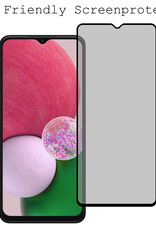 BASEY. Screenprotector Geschikt voor Samsung A13 5G Screenprotector Privacy Beschermglas - Screenprotector Geschikt voor Samsung Galaxy A13 5G Screen Protector Full Screen Privacy
