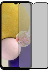 NoXx Screenprotector Geschikt voor Samsung A13 5G Screenprotector Privacy Tempered Glass Gehard Glas Display Cover