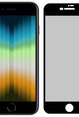 NoXx Screenprotector Geschikt voor iPhone SE 2022 Screenprotector Privacy Tempered Glass Gehard Glas Display Cover
