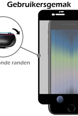 Nomfy Screenprotector Geschikt voor iPhone SE 2022 Screenprotector Privacy Bescherm Glas - Screenprotector Geschikt voor iPhone SE (2022) Privacy Screenprotector Tempered Glass - 2 PACK