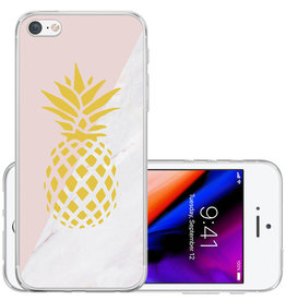 NoXx NoXx iPhone 7 Hoesje Siliconen - Ananas