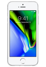 BASEY. Hoes Geschikt voor iPhone 8 Hoesje Siliconen Back Cover Case - Hoesje Geschikt voor iPhone 8 Hoes Cover Hoesje - Ananas - 2 Stuks