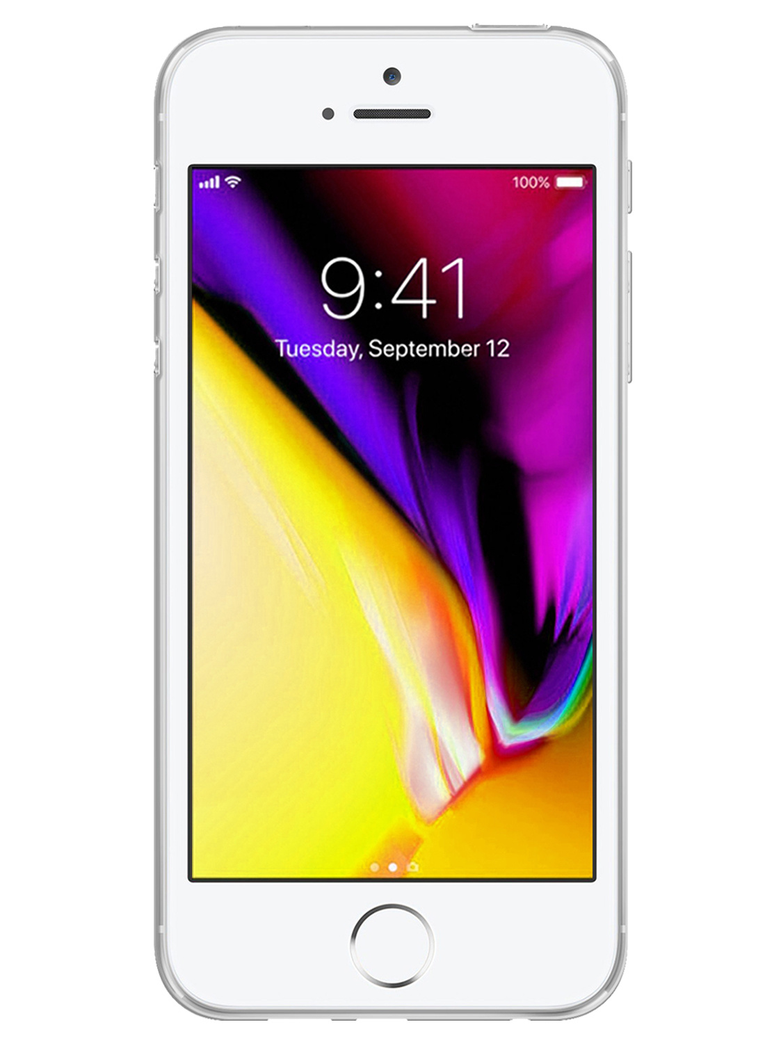 Nomfy Hoesje Geschikt voor iPhone 8 Hoesje Siliconen Cover Case - Hoes Geschikt voor iPhone 8 Hoes Back Case - 2-PACK - Ananas