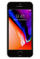 NoXx Hoes Geschikt voor iPhone SE 2020 Hoesje Cover Siliconen Back Case Hoes - Ananas