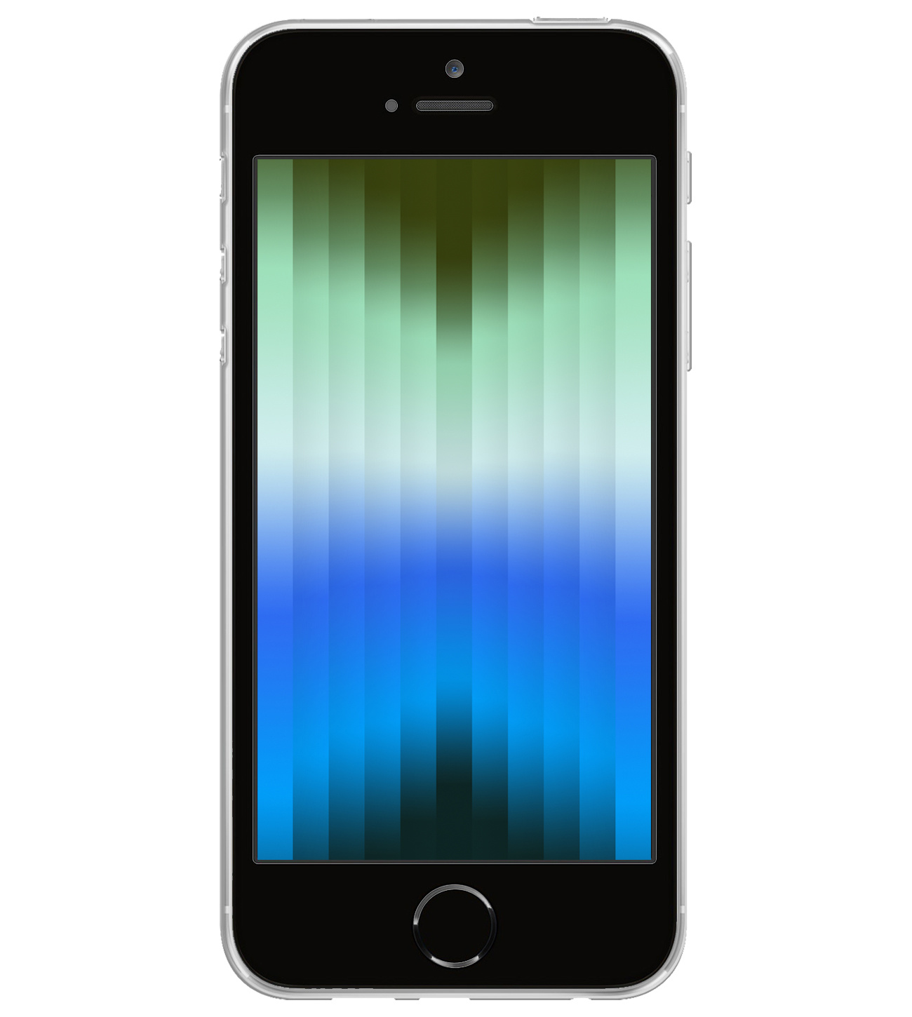 BASEY. Hoes Geschikt voor iPhone SE 2022 Hoesje Siliconen Back Cover Case - Hoesje Geschikt voor iPhone SE (2022) Hoes Cover Hoesje - Ananas