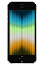 NoXx Hoes Geschikt voor iPhone SE 2022 Hoesje Cover Siliconen Back Case Hoes - Ananas