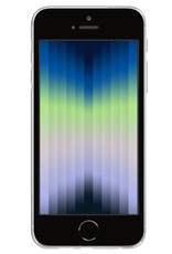 Nomfy Hoesje Geschikt voor iPhone SE 2022 Hoesje Siliconen Cover Case - Hoes Geschikt voor iPhone SE (2022) Hoes Back Case - Ananas