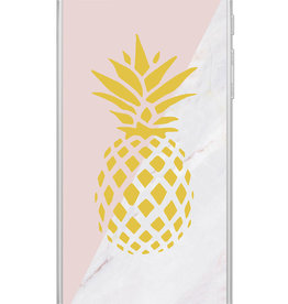 Nomfy Nomfy iPhone SE 2022 Hoesje Siliconen - Ananas