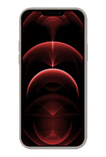 Nomfy Hoesje Geschikt voor iPhone 14 Hoesje Siliconen Cover Case - Hoes Geschikt voor iPhone 14 Hoes Back Case - 2-PACK - Grijs