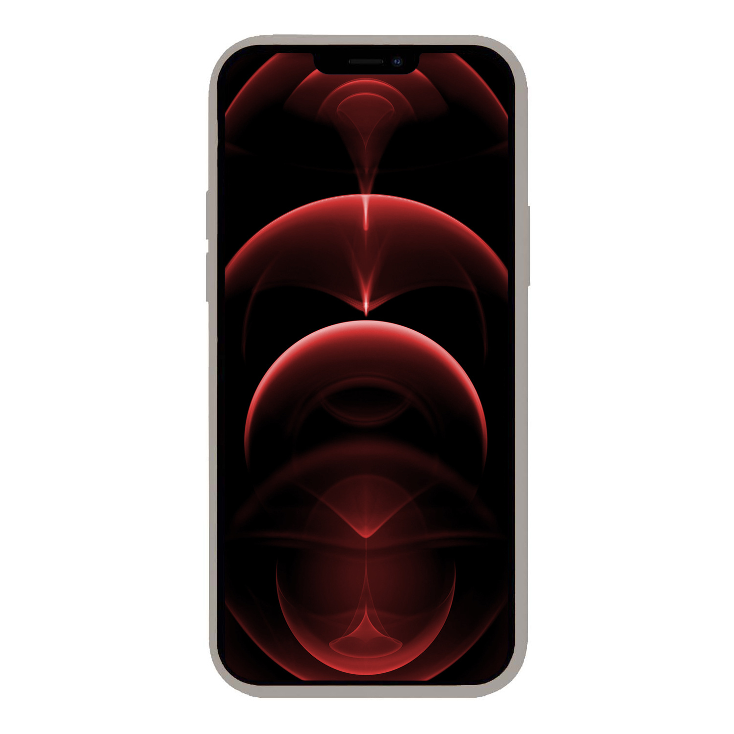 Nomfy Hoesje Geschikt voor iPhone 14 Hoesje Siliconen Cover Case - Hoes Geschikt voor iPhone 14 Hoes Back Case - 2-PACK - Grijs
