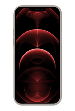 Nomfy Hoes voor iPhone 14 Plus Hoesje Siliconen Case Back Cover - Hoes voor iPhone 14 Plus Hoes Cover Silicone - Grijs - 2X