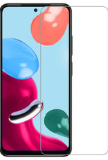 Nomfy Screenprotector Geschikt voor Xiaomi Redmi Note 11 Screenprotector Bescherm Glas Tempered Glass - Screenprotector Geschikt voor Xiaomi Redmi Note 11 Screen Protector