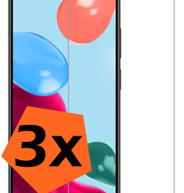 Nomfy Nomfy Xiaomi Redmi Note 11 Screenprotector Glas - 3 PACK