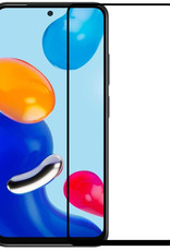 BASEY. Screenprotector Geschikt voor Xiaomi Redmi Note 11 Screenprotector Beschermglas Full Cover - Screenprotector Geschikt voor Xiaomi Redmi Note 11 Screen Protector Full Cover