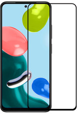 NoXx Xiaomi Redmi Note 11 Screenprotector Tempered Glass Full Cover Gehard Glas Beschermglas