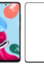 Nomfy Screenprotector Geschikt voor Xiaomi Redmi Note 11 Screenprotector Bescherm Glas - Screenprotector Geschikt voor Xiaomi Redmi Note 11 Screen Protector Tempered Glass Full Screen Full Cover - 3 PACK