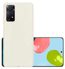 NoXx NoXx Xiaomi Redmi Note 11 Hoesje Siliconen - Wit