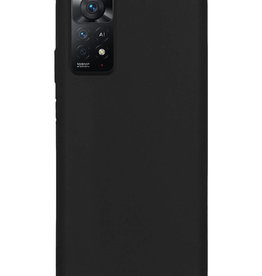 Nomfy Nomfy Xiaomi Redmi Note 11 Hoesje Siliconen - Zwart