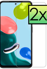 NoXx Screenprotector Geschikt voor Xiaomi Redmi Note 11 Pro Screenprotector Tempered Glass Gehard Glas Beschermglas - 2x