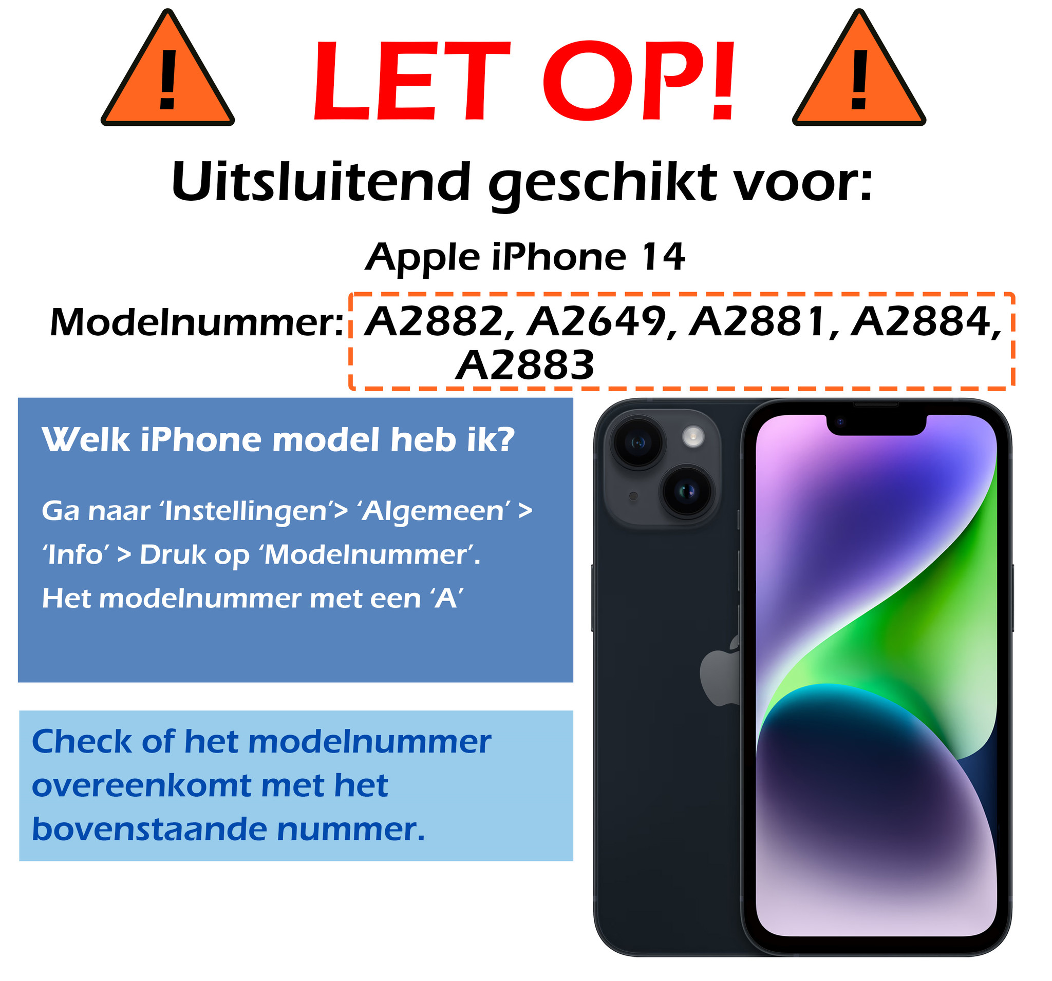 Nomfy Hoesje Geschikt voor iPhone 14 Hoes Geschikt voor Magsafe Shock Proof Cover Case Shockproof Transparant - Hoesje Geschikt voor iPhone 14 Hoes Back Case Magsafe - 2 PACK