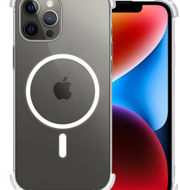 BASEY. BASEY iPhone 14 Pro Max Magsafe Hoesje - Transparant