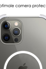 NoXx Hoes Geschikt voor iPhone 14 Pro Magsafe Hoesje Cover Shock Proof Case