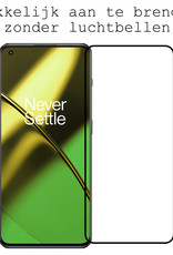 BASEY. Screenprotector Geschikt voor OnePlus 11 Screenprotector Beschermglas Full Cover - Screenprotector Geschikt voor OnePlus 11 Screen Protector Full Cover