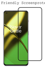 BASEY. Screenprotector Geschikt voor OnePlus 11 Screenprotector Beschermglas Full Cover - Screenprotector Geschikt voor OnePlus 11 Screen Protector Full Cover - 2 Stuks