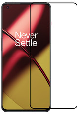 NoXx Screenprotector Geschikt voor OnePlus 11 Screenprotector Tempered Glass Gehard Glas Full Cover