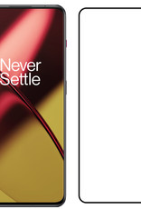 NoXx Screenprotector Geschikt voor OnePlus 11 Screenprotector Tempered Glass Gehard Glas Full Cover - 3x