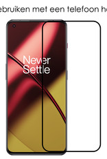 NoXx Screenprotector Geschikt voor OnePlus 11 Screenprotector Tempered Glass Gehard Glas Full Cover - 3x