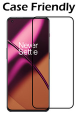 Nomfy Screenprotector Geschikt voor OnePlus 11 Screenprotector Bescherm Glas - Screenprotector Geschikt voor OnePlus 11 Screen Protector Tempered Glass Full Screen Full Cover - 2 PACK