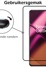 Nomfy Screenprotector Geschikt voor OnePlus 11 Screenprotector Bescherm Glas - Screenprotector Geschikt voor OnePlus 11 Screen Protector Tempered Glass Full Screen Full Cover - 2 PACK