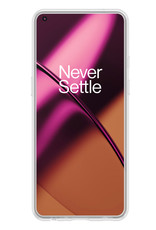 Nomfy Hoesje Geschikt voor OnePlus 11 Hoesje Siliconen Cover Case Met Screenprotector - Hoes Geschikt voor OnePlus 11 Hoes Back Case - Transparant