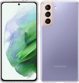 BASEY. BASEY Samsung Galaxy S21 hoesje siliconen - Transparant
