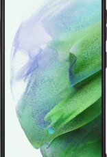 Hoes Geschikt voor Samsung S21 Hoesje Siliconen Back Cover Case - Hoesje Geschikt voor Samsung Galaxy S21 Hoes Cover Hoesje - Zwart
