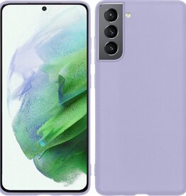 BASEY. BASEY Samsung Galaxy S21 hoesje siliconen - Lila