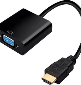 BASEY. BASEY. HDMI Male naar VGA female Adapter Converter - Zwart